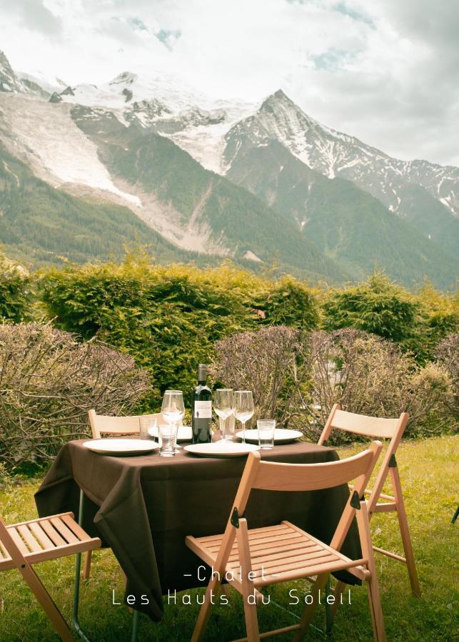 Appartement Chalet Les Hauts Du Soleil Chamonix Exterior foto